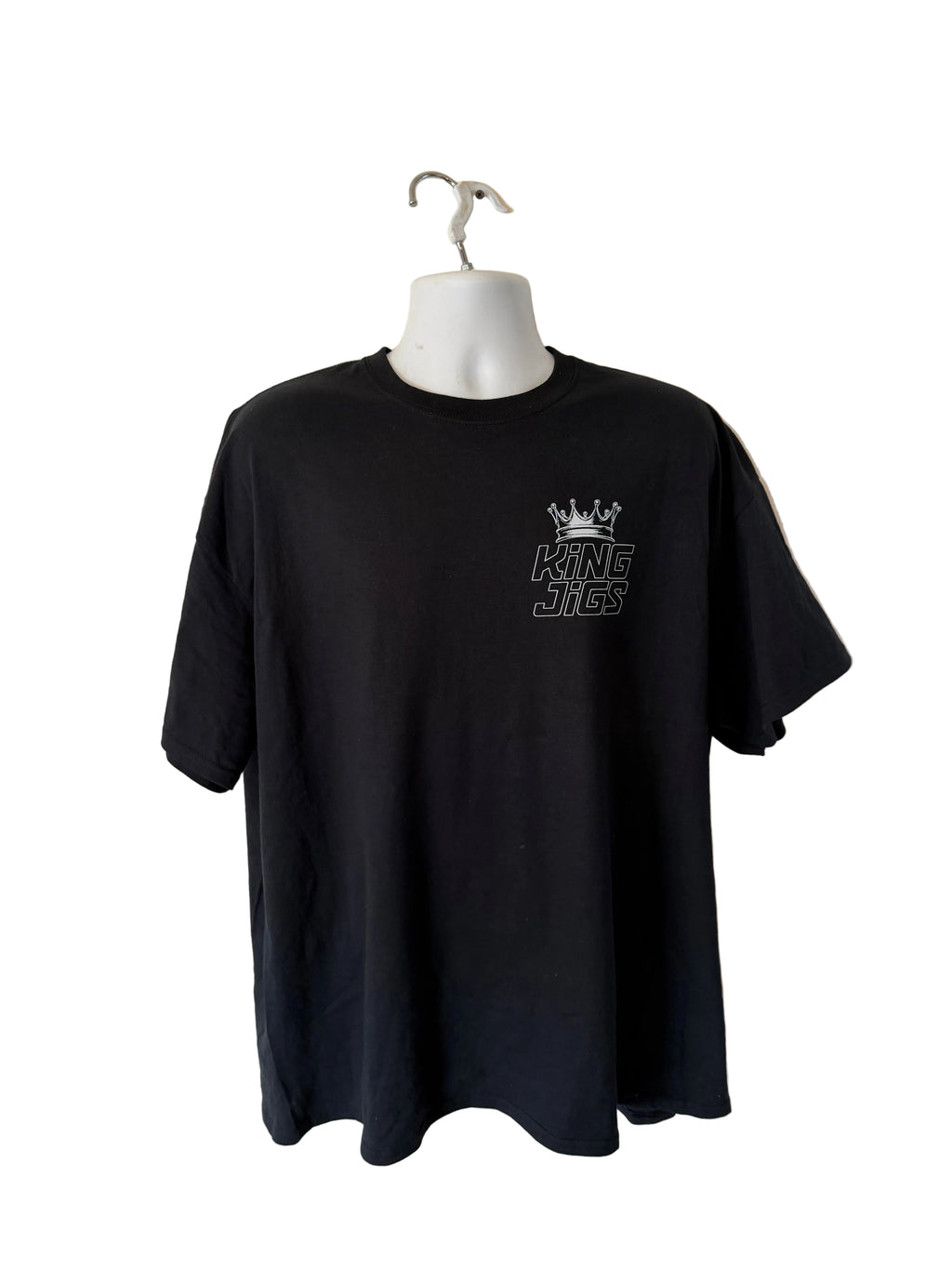 King jigs white pocket print