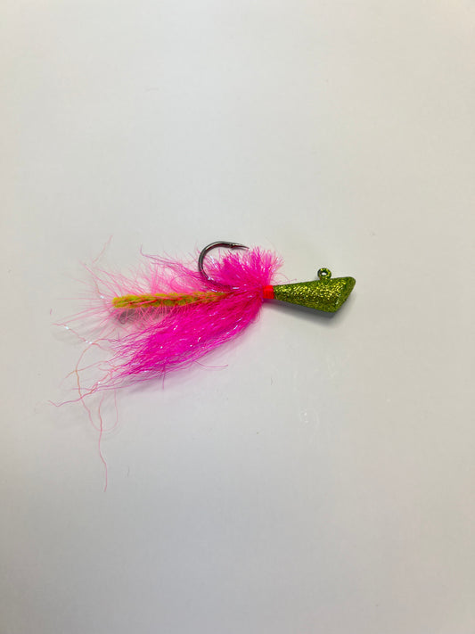 Slim shad Pink/chartreuse