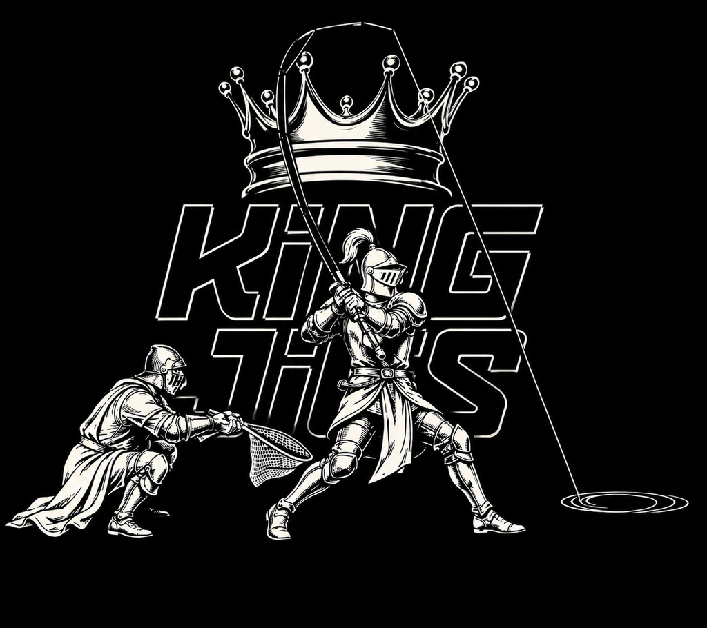 King jigs knights fishing T shirt