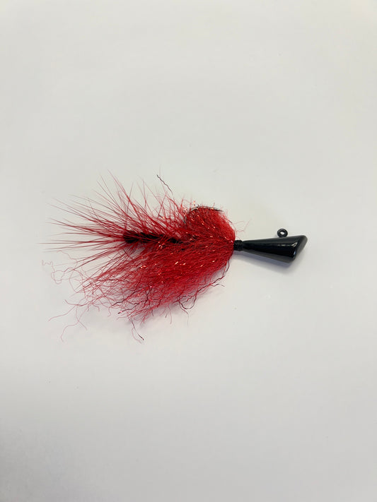 Slim shad black/red