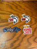 King jigs sticker pack