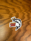 Royal king jigs fish sticker